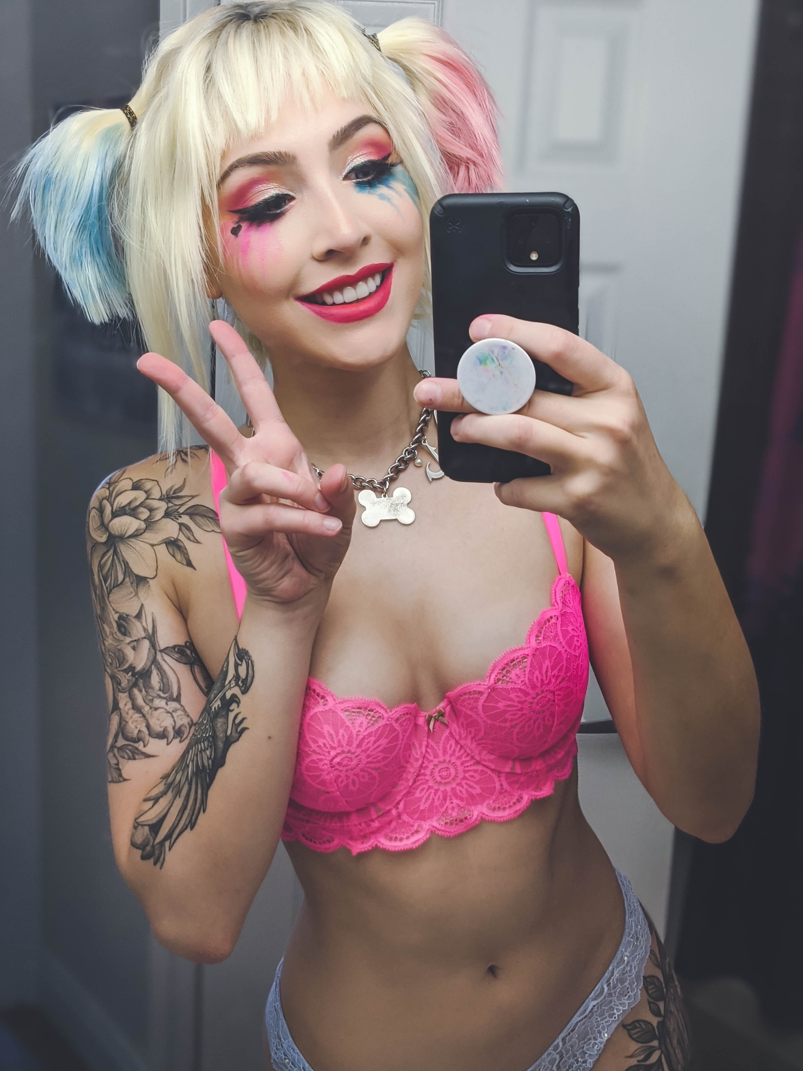  Harley boudoir selfie 